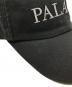中古・古着 Calvin Klein (カルバンクライン) PALACE (パレス) ロゴ刺繍キャップ ブラック：9000円