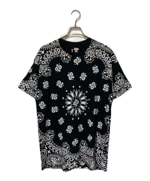 SUPREME（シュプリーム）SUPREME (シュプリーム) Hanes (ヘインズ) Bandana Tagless Tee ブラック サイズ:Lの古着・服飾アイテム