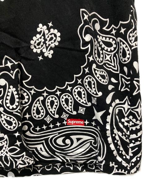 SUPREME（シュプリーム）SUPREME (シュプリーム) Hanes (ヘインズ) Bandana Tagless Tee ブラック サイズ:Lの古着・服飾アイテム