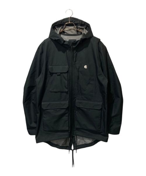 CarHartt（カーハート）CarHartt (カーハート) HURLEY (ハーレー) マウンテンパーカー ブラック サイズ:XLの古着・服飾アイテム