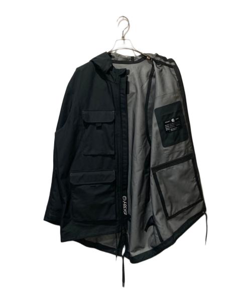 CarHartt（カーハート）CarHartt (カーハート) HURLEY (ハーレー) マウンテンパーカー ブラック サイズ:XLの古着・服飾アイテム
