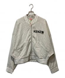 KENZO（ケンゾー）の古着「BOKE FLOWER 2.0ジップアップスウェット」｜グレー
