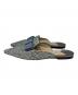 JIMMY CHOO (ジミーチュウ) GALAXY FLAT ミュール　ギャラクシー　フラットミュール グレー サイズ:36：9000円
