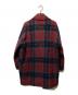 Vivienne Westwood man (ヴィヴィアン ウェストウッド マン) チェック柄ダッフルコート ネイビー×レッド サイズ:44：30000円