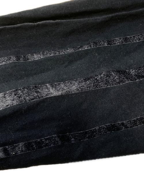 Vivienne Westwood man（ヴィヴィアン ウェストウッド マン）Vivienne Westwood man (ヴィヴィアン ウェストウッド マン) オーブ刺繍ベルベットラインシャツ ネイビー サイズ:44の古着・服飾アイテム