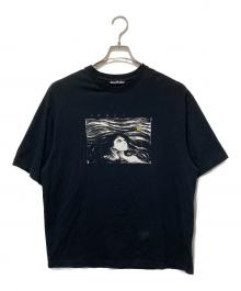 Acne studios（アクネ ストゥディオズ）の古着「プリントTシャツ」｜ブラック