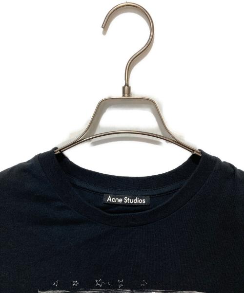 Acne studios（アクネ ストゥディオズ）Acne studios (アクネ ストゥディオズ) プリントTシャツ ブラック サイズ:Mの古着・服飾アイテム