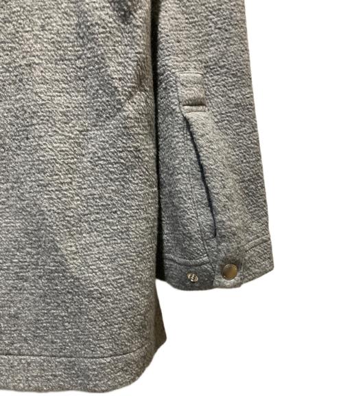 CABAN（キャバン）CABaN (キャバン) ウールコットンダブルフェイス プルオーバーパーカー グレー サイズ:Lの古着・服飾アイテム