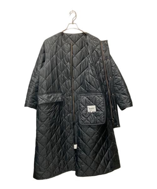 Barbour（バブアー）Barbour (バブアー) キルティングノーカラーコート ブラック サイズ:SIZE 38の古着・服飾アイテム