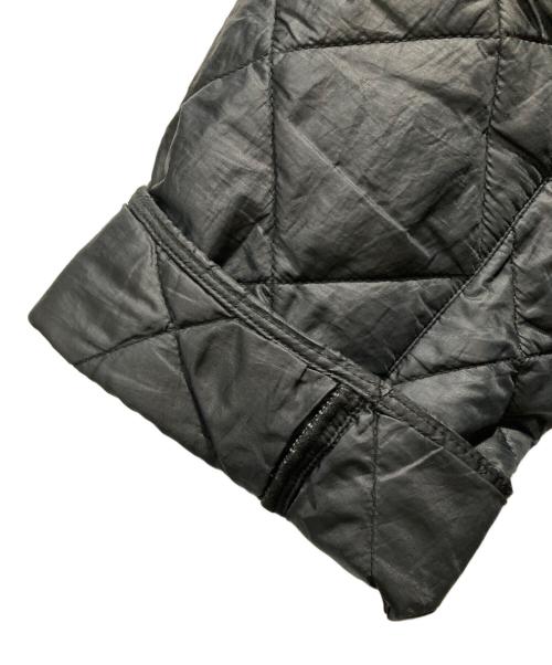 Barbour（バブアー）Barbour (バブアー) キルティングノーカラーコート ブラック サイズ:SIZE 38の古着・服飾アイテム