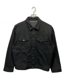 The Duffer of ST.George（ザ ダファーオブセントジョージ）の古着「トラッカーデニムジャケット」｜ブラック
