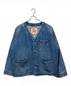 LEVI'S PReMIUMリーバイス プレミアム）の古着「UNION ENGINEER CARDIGAN」｜インディゴ