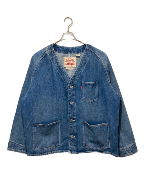 LEVI'S PReMIUM（リーバイス プレミアム）LEVI'S PReMIUM (リーバイス プレミアム) UNION ENGINEER CARDIGAN インディゴ サイズ:Lの古着・服飾アイテム
