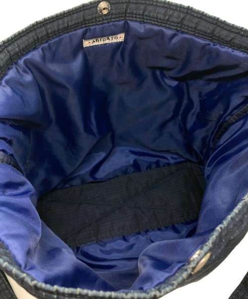 PORTER（ポーター）PORTER (ポーター) BLUE BLUE (ブルーブルー) リップストップショルダーバッグ インディゴの古着・服飾アイテム