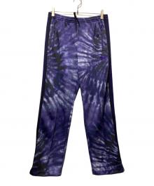 Needles（ニードルズ）の古着「TRACK PANT TIE-DYE PRINTED」｜パープル