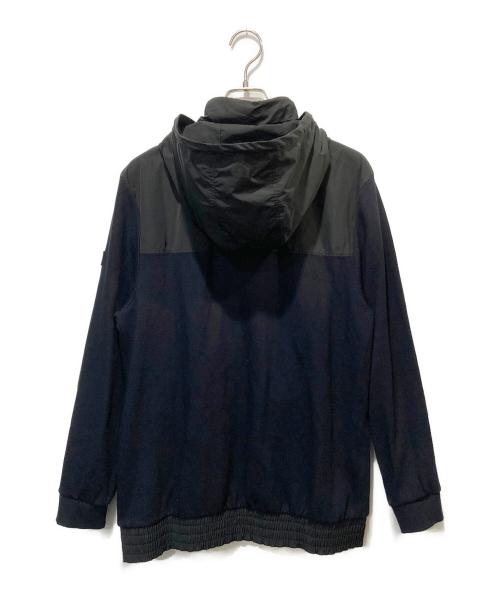 BOSS（ボス）BOSS (ボス) 切替ジップパーカー ブラック サイズ:Lの古着・服飾アイテム