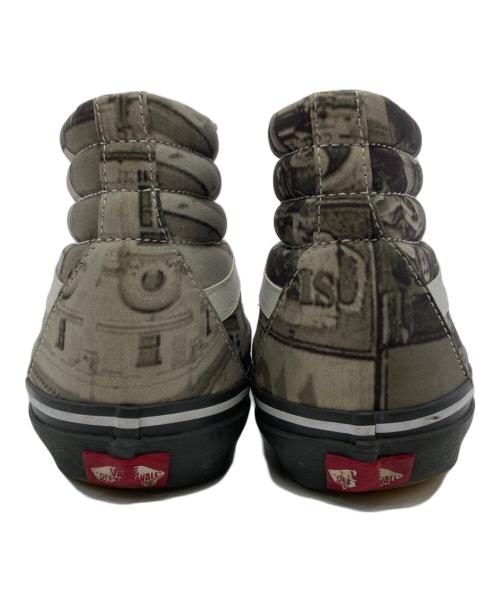VANS（ヴァンズ）VANS (ヴァンズ) Vivienne Westwood (ヴィヴィアンウエストウッド) ピカデリーサーカススケートハイ (ヴィヴィアンウエストウッドアングロマニア オリーブ サイズ:26.5cmの古着・服飾アイテム