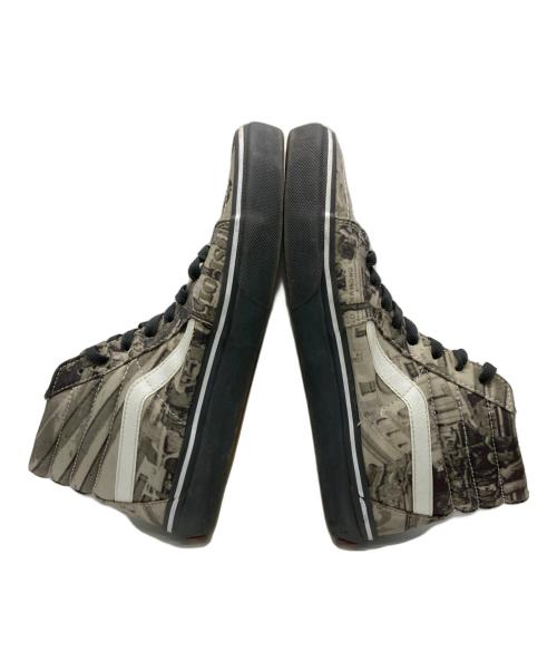 VANS（ヴァンズ）VANS (ヴァンズ) Vivienne Westwood (ヴィヴィアンウエストウッド) ピカデリーサーカススケートハイ (ヴィヴィアンウエストウッドアングロマニア オリーブ サイズ:26.5cmの古着・服飾アイテム
