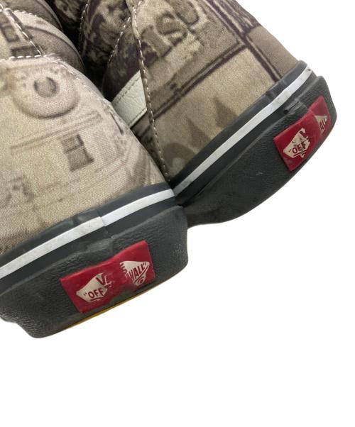 VANS（ヴァンズ）VANS (ヴァンズ) Vivienne Westwood (ヴィヴィアンウエストウッド) ピカデリーサーカススケートハイ (ヴィヴィアンウエストウッドアングロマニア オリーブ サイズ:26.5cmの古着・服飾アイテム