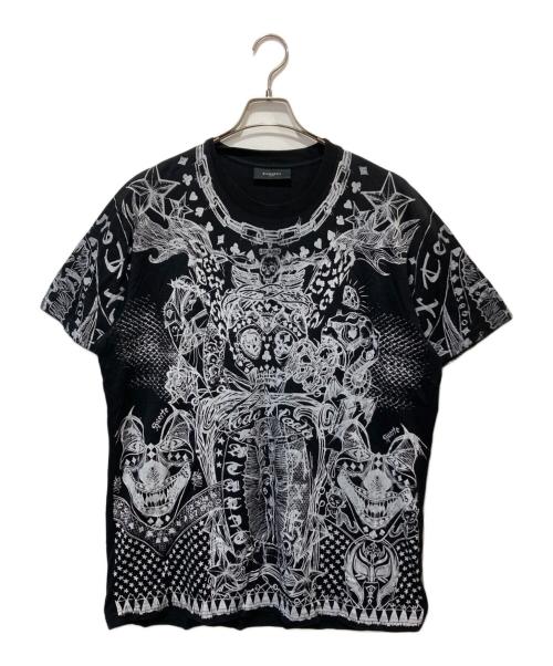 GIVENCHY（ジバンシィ）GIVENCHY (ジバンシィ) スカルタトゥープリントTシャツ ブラック サイズ:XSの古着・服飾アイテム