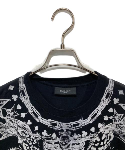 GIVENCHY（ジバンシィ）GIVENCHY (ジバンシィ) スカルタトゥープリントTシャツ ブラック サイズ:XSの古着・服飾アイテム