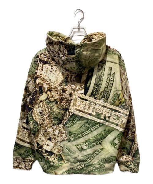 SUPREME（シュプリーム）Supreme (シュプリーム) 20SS Bling Hooded Sweatshirt グリーン サイズ:Lの古着・服飾アイテム