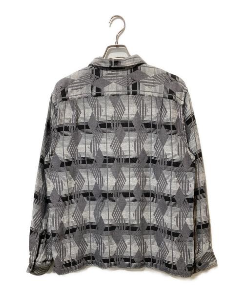 RATS（ラッツ）RATS (ラッツ) NATIVE JACQUARD SHIRT グレー サイズ:Mの古着・服飾アイテム