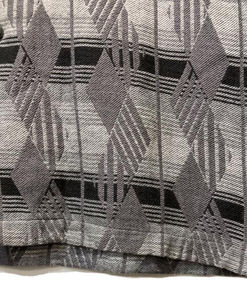 RATS（ラッツ）RATS (ラッツ) NATIVE JACQUARD SHIRT グレー サイズ:Mの古着・服飾アイテム