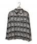 RATS（ラッツ）の古着「NATIVE JACQUARD SHIRT」｜グレー