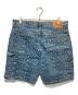 Supreme (シュプリーム) Warp Jacquard Logos Denim Painter Short インディゴ サイズ:36：19000円