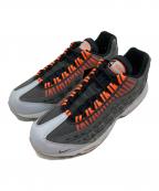 NIKEナイキ）の古着「Air Max 95 "Black/Total Orange"」｜グレー