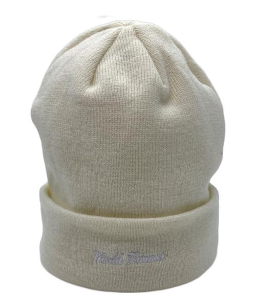 SUPREME（シュプリーム）SUPREME (シュプリーム) New Era (ニューエラ) Cross Box Logo Beanie アイボリー 未使用品の古着・服飾アイテム