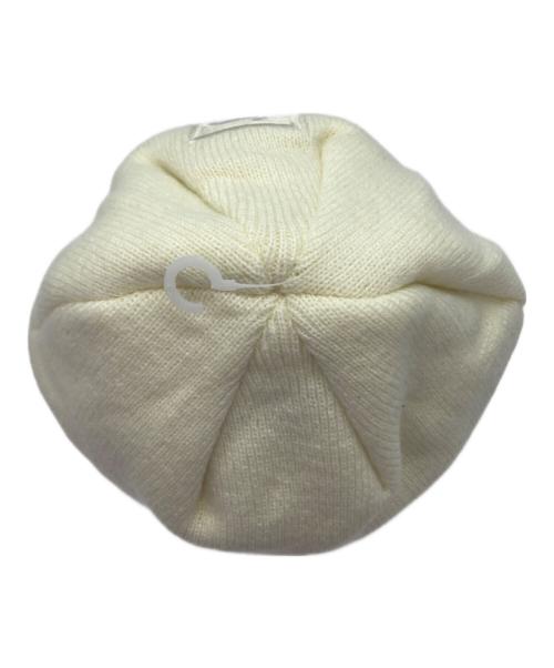 SUPREME（シュプリーム）SUPREME (シュプリーム) New Era (ニューエラ) Cross Box Logo Beanie アイボリー 未使用品の古着・服飾アイテム