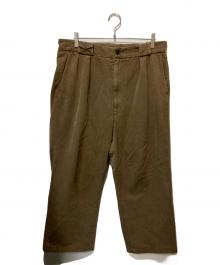Unlikely（アンライクリー）の古着「Guide 2P Trousers Twill」｜ブラウン