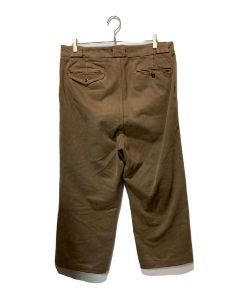 Unlikely（アンライクリー）Unlikely (アンライクリー) Guide 2P Trousers Twill ブラウン サイズ:XLの古着・服飾アイテム