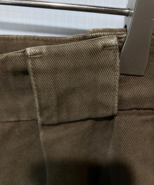 Unlikely（アンライクリー）Unlikely (アンライクリー) Guide 2P Trousers Twill ブラウン サイズ:XLの古着・服飾アイテム