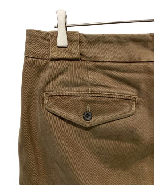 Unlikely（アンライクリー）Unlikely (アンライクリー) Guide 2P Trousers Twill ブラウン サイズ:XLの古着・服飾アイテム