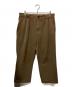 Unlikely（アンライクリー）の古着「Guide 2P Trousers Twill」｜ブラウン
