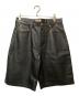 stussy（ステューシー）の古着「BIG OL' SHORT LEATHER」｜ブラック