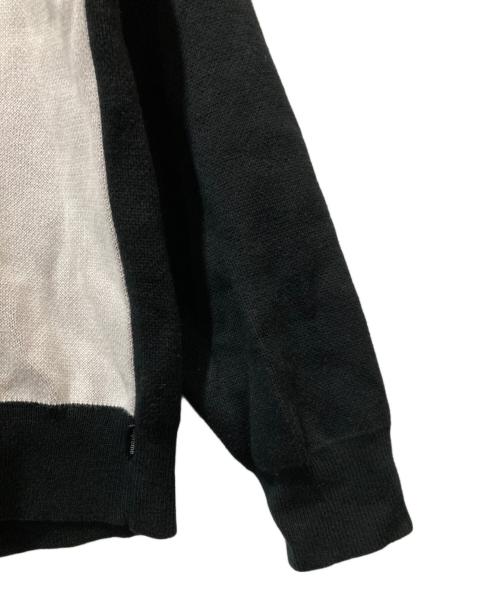 SUPREME（シュプリーム）SUPREME (シュプリーム) Scarface Sweater / スカーフェイス セーター ブラック×ホワイト サイズ:Lの古着・服飾アイテム