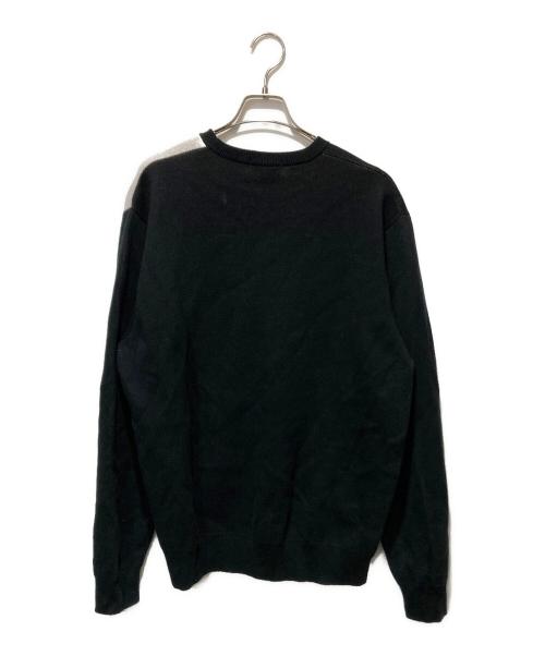 SUPREME（シュプリーム）SUPREME (シュプリーム) Scarface Sweater / スカーフェイス セーター ブラック×ホワイト サイズ:Lの古着・服飾アイテム