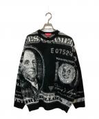 SUPREMEシュプリーム）の古着「Money Sweater / マニーセーター」｜ブラック