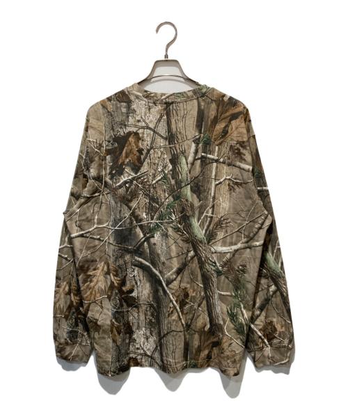 SUPREME（シュプリーム）Supreme (シュプリーム) Small Box L/S Tee Realtree / スモールボックス ロングスリーブ リアルツリー ブラウン サイズ:Lの古着・服飾アイテム