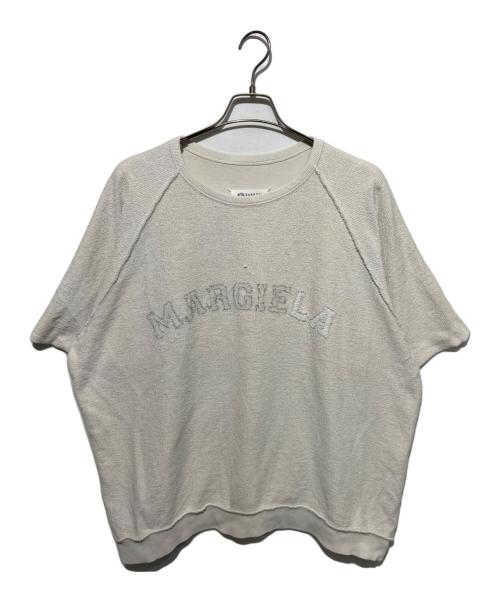 Maison Margiela（メゾンマルジェラ）Maison Margiela (メゾンマルジェラ) インサイドアウトラグランスウェット アイボリー サイズ:Mの古着・服飾アイテム