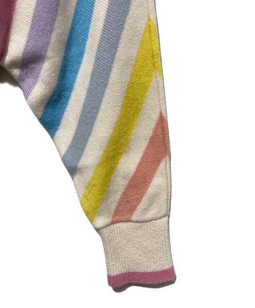 CHANEL（シャネル）CHANEL (シャネル) LA PAUSA カシミヤドルマンニットジップパーカー マルチカラー サイズ:36の古着・服飾アイテム
