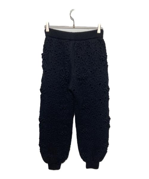 CHANEL（シャネル）CHANEL (シャネル) カシミヤニットジョガーパンツ ブラック サイズ:36の古着・服飾アイテム