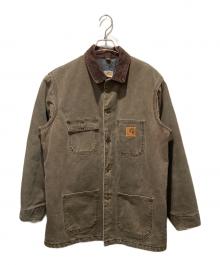 CarHartt（カーハート）の古着「ブランケット付きチョアコート」｜ブラウン