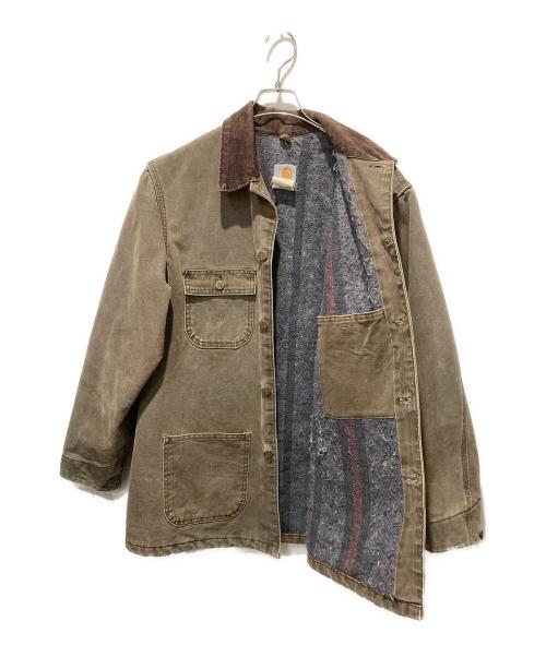 CarHartt（カーハート）CarHartt (カーハート) ブランケット付きチョアコート ブラウン サイズ:Mの古着・服飾アイテム