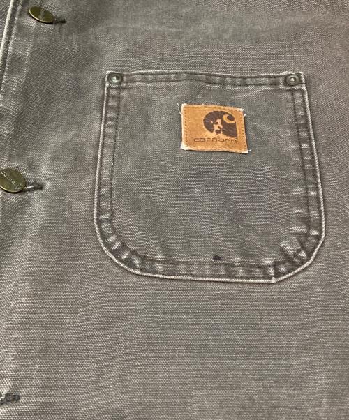 CarHartt（カーハート）CarHartt (カーハート) ブランケット付きチョアコート ブラウン サイズ:Mの古着・服飾アイテム