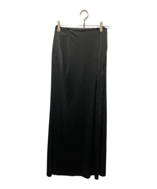RIM.ARK（リムアーク）RIM.ARK (リムアーク) Triacetate satin SK ブラック サイズ:38の古着・服飾アイテム